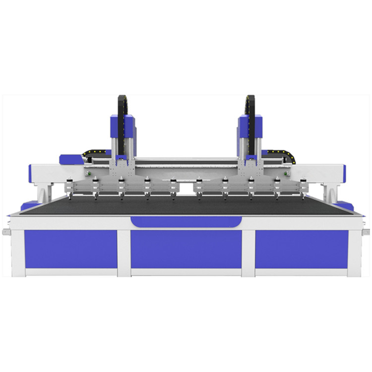 3D Multi Spindle Ukiran Kayu CNC Router